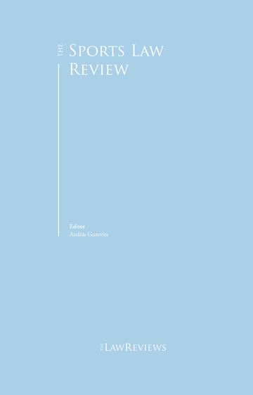 『THE SPORTS LAW REVIEW – 6th Edition』