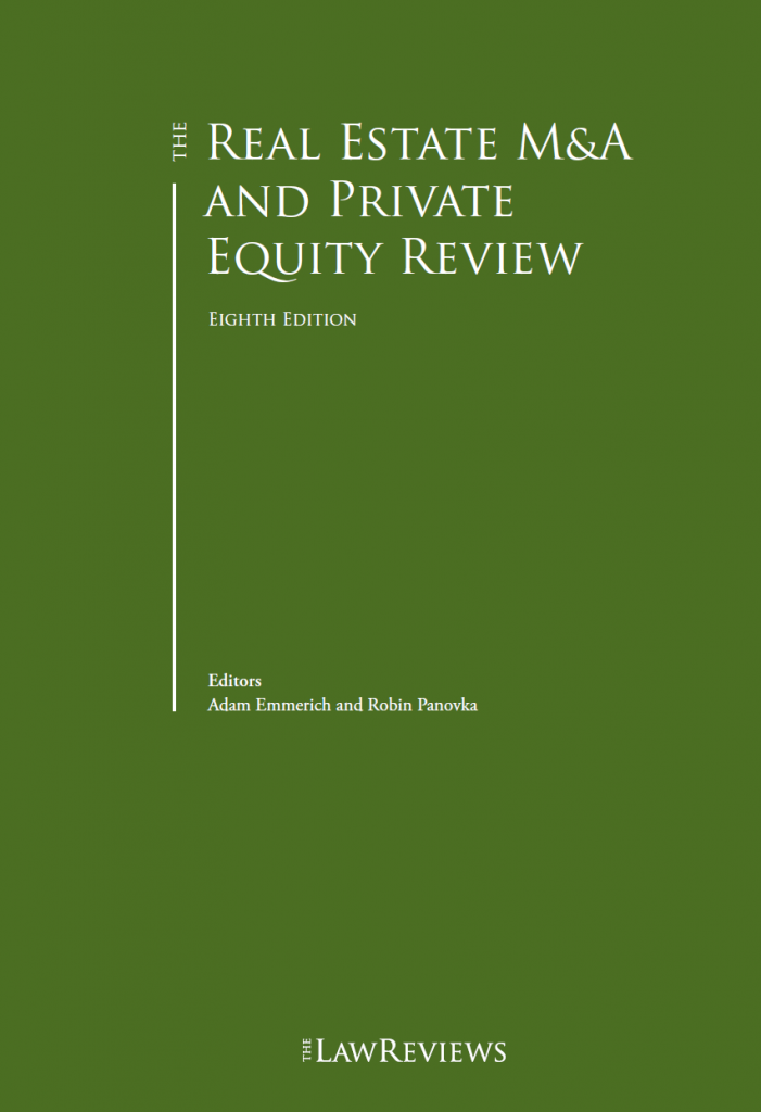 『The Real Estate M&A and Private Equity Review - 8th Edition』